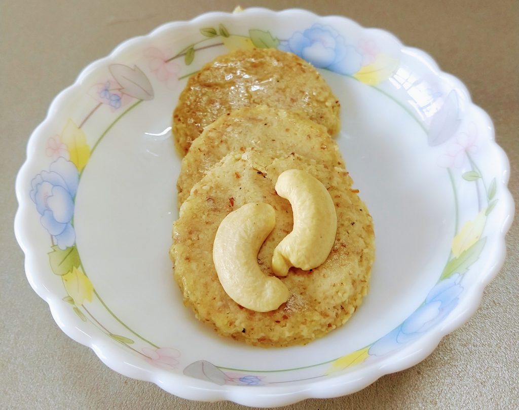 Badam Puri - Baked Recipe