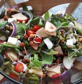 Apple And Sprouts Salad Recipe