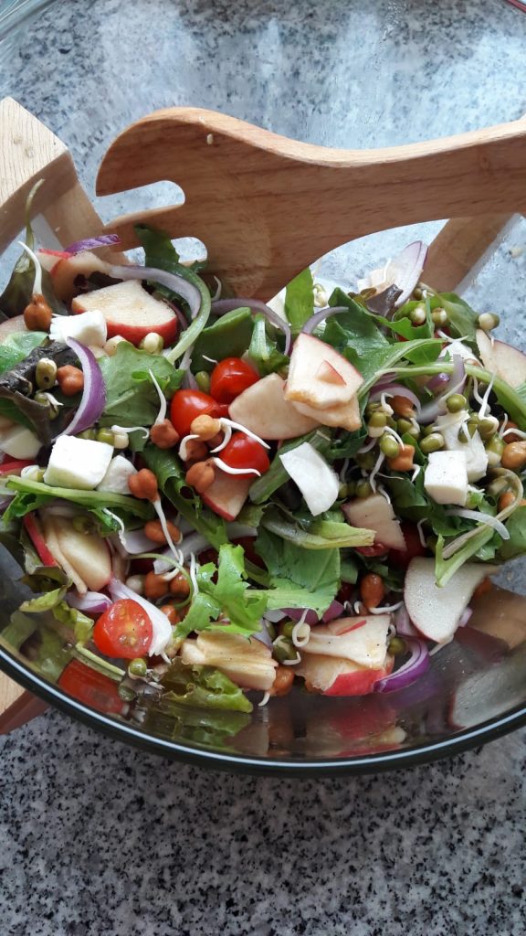 Apple And Sprouts Salad Recipe