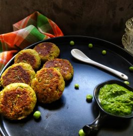 Matar Tikki | Green Peas Tikki Recipe