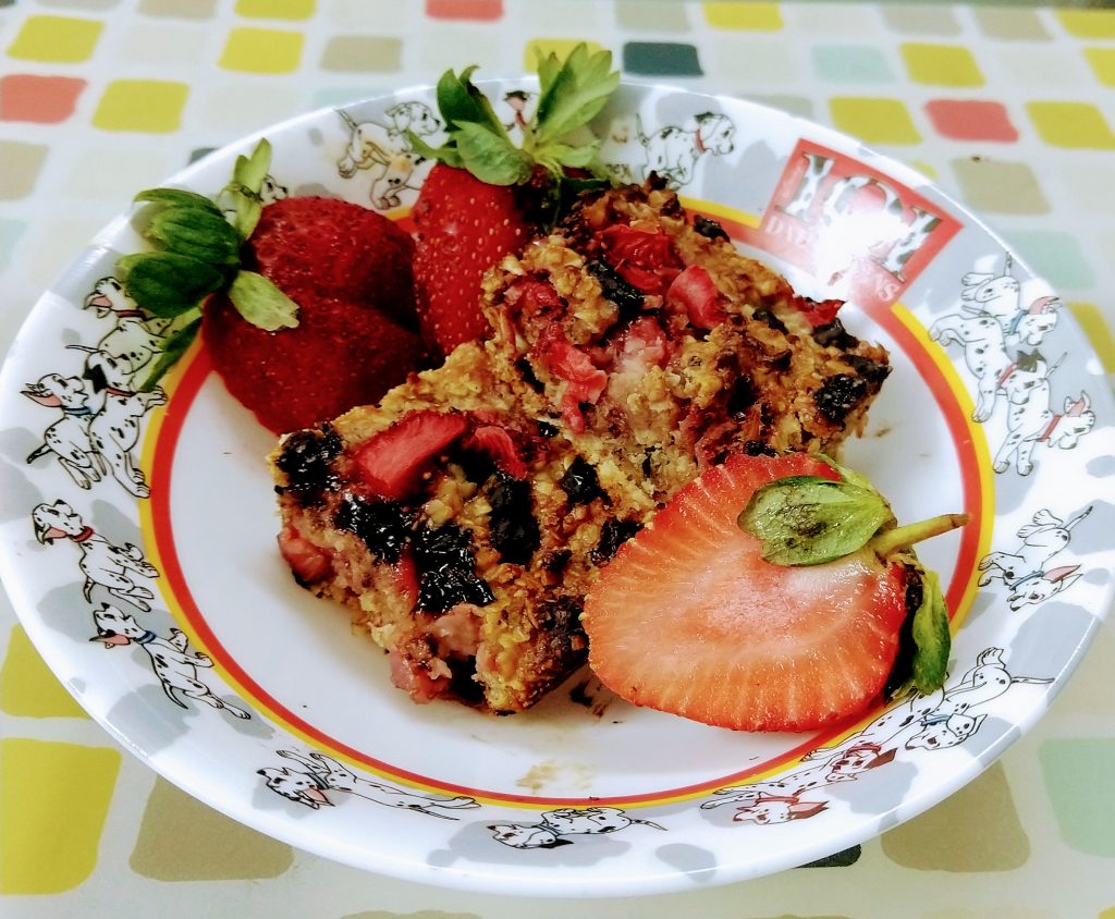 Strawberry and Chocolate Oats Bar Recipe