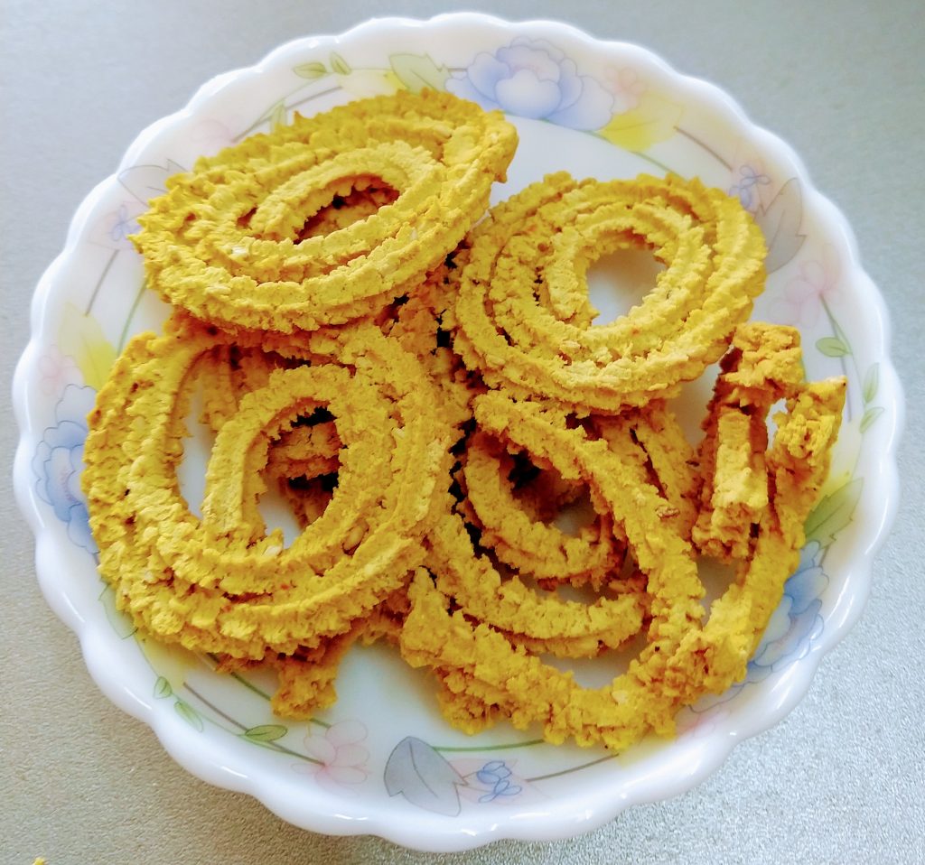 Wheat Chakli - Air Fryer Recipe