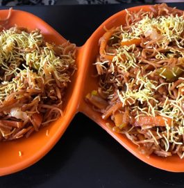 Chinese Bhel | Crispy Noodle Salad Recipe