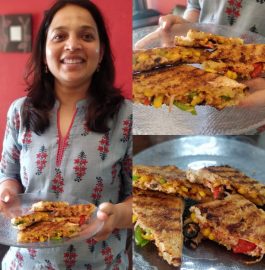 Pizza Sandwich - Quick 5 Minute Recipe