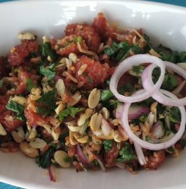 Thai Rice Balls Salad Recipe