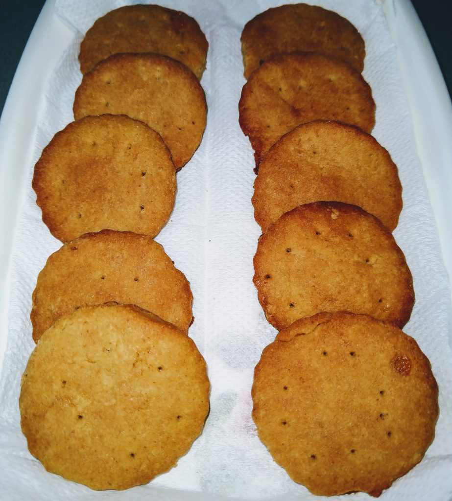 Wheat Flour Biscuits with Jaggery Recipe