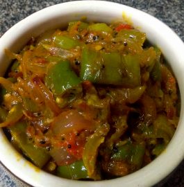 Mirchi Pyaaz ki Sabzi Recipe