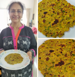 Methi Thepla | Gujarati Methi Thepla Recipe