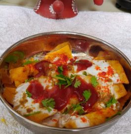 Pittod Ki Chaat Recipe