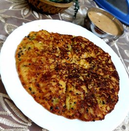 Suji Besan Pancake Recipe