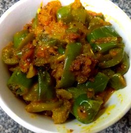 Kaachari Mirchi Sabzi Recipe