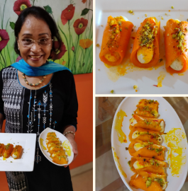 Stuffed Mango Sandesh Recipe