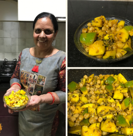 Chhole Kairi Ka Achar | Chickpeas Raw Mango Pickle Recipe