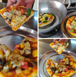 Cheese Burst Pizza Recipe