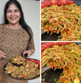 Tawa Pulao | Pav Bhaji Pulao Recipe