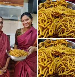 Besan Murukku | Kharaloo | Khara Recipe