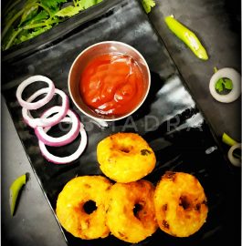 Rice Vada | Leftover Rice Vada Recipe