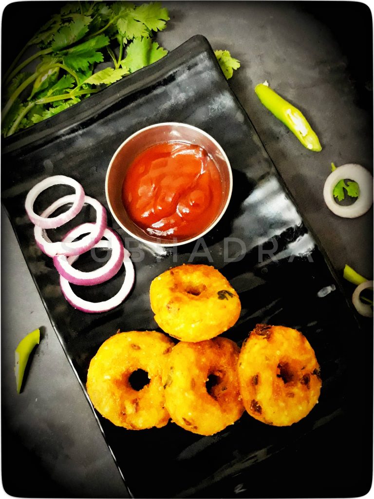 Rice Vada | Leftover Rice Vada Recipe