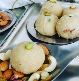 Sooji Coconut Laddu | Semolina Coconut Laddu Recipe