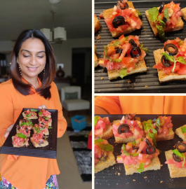 Bruschetta | Italian Tomato Bruschetta Recipe