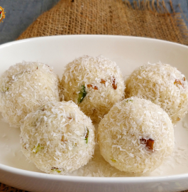 Coconut Ladoo | Nariyal Ladoo | Instant Coconut Ladoo Recipe