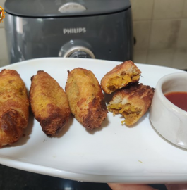 Bread Roll | Bread Rolls in Air Fryer Recipe