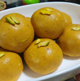 Besan Laddu | Besan Ke Laddoo Recipe