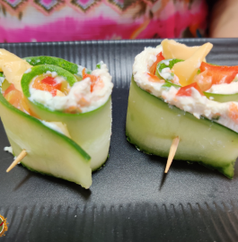 Cucumber Roll Ups Recipe