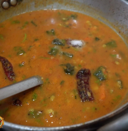 Bhindi Sambar | Okra Sambar Recipe