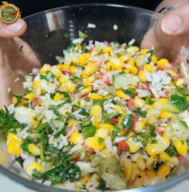 Corn Cheese Salad | Detox Weight Loss Salad Recipe