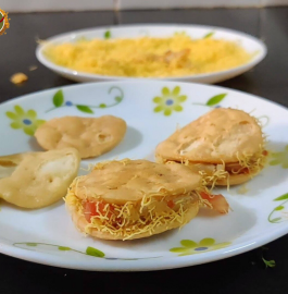 Sev Puri Coins Recipe