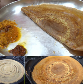 Pesarattu | Moong Dal Dosa Recipe