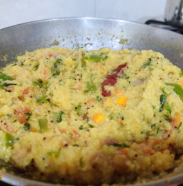 Upma | South Indian Style Upma Recipe