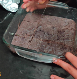 Eggless Chocolate Fudge Recipe