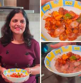 Soya Chunks & Paneer Manchurian Recipe