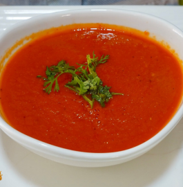 Tomato Soup | Roasted Tomato Soup Recipe