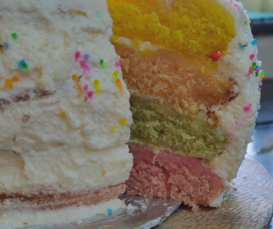 Colourful Cake Recipe