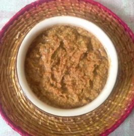 Raw Tomato Green Chilli Chutney Recipe