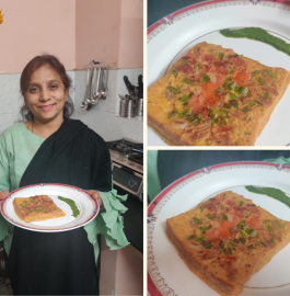 Besan Bread Toast Recipe