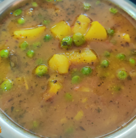 Aloo Matar Ki Sabzi Recipe