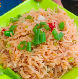 Chilli Garlic Rice Recipe