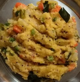 Corn Rava Upma Recipe