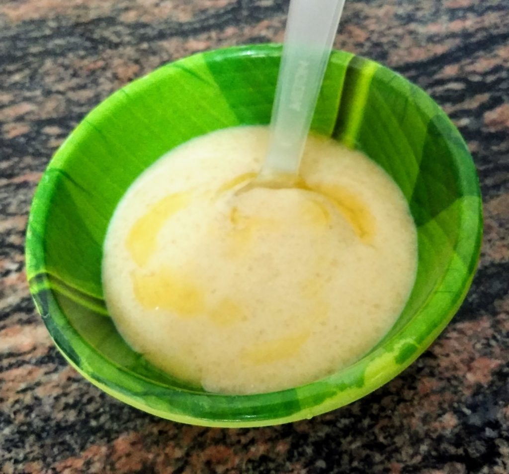 Sweet Daliya Porridge For Baby Recipe