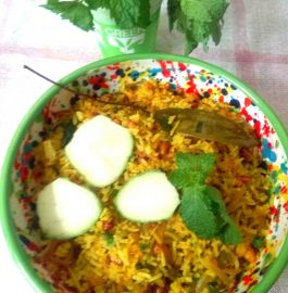 Raw Mango Fried Rice(Mavinakayi Chitranna)