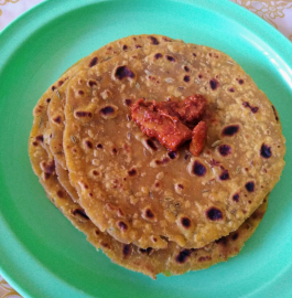 Gujarati Plain Thepla Recipe