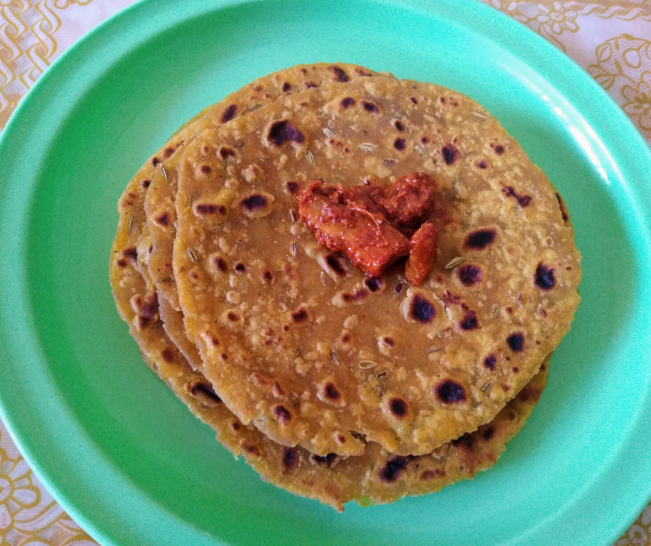 Gujarati Plain Thepla Recipe