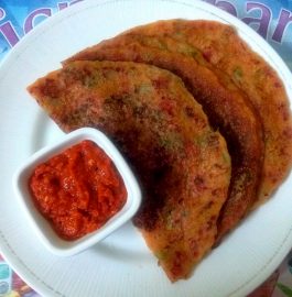 Wheat Tomato Dosa | Instant Tomato Dosa recipe