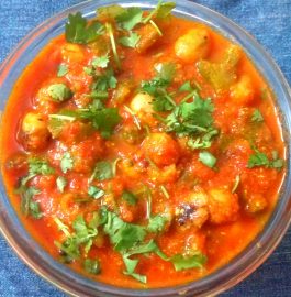 Capsicum Foxnut / Makhana Curry recipe