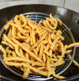 Sev | Homemade Besan Sev Recipe