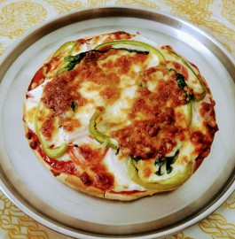 Homemade Pizza with Readymade Base Recipe